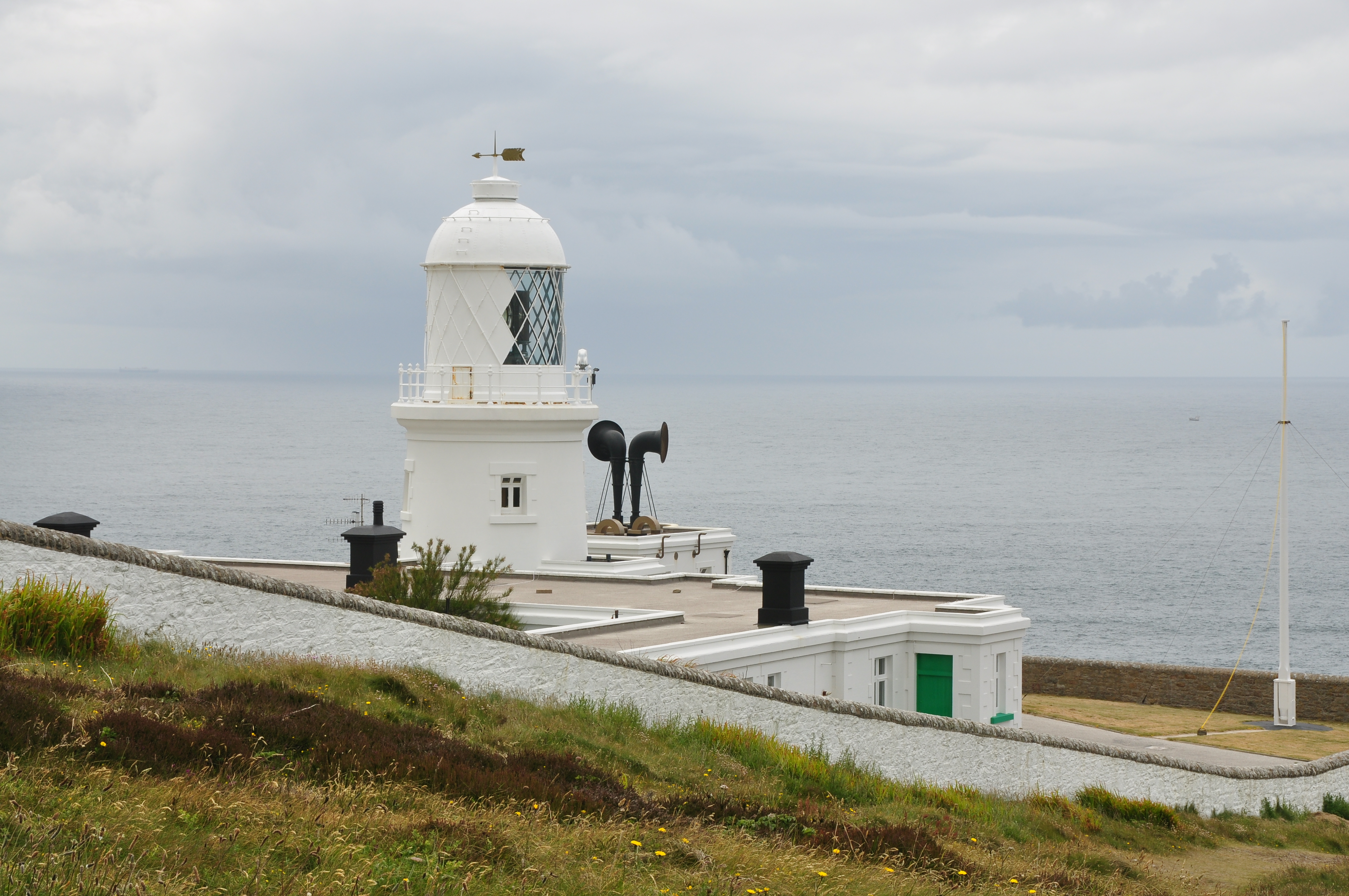 Pendeen Watch lighthouse above the Atlantic
